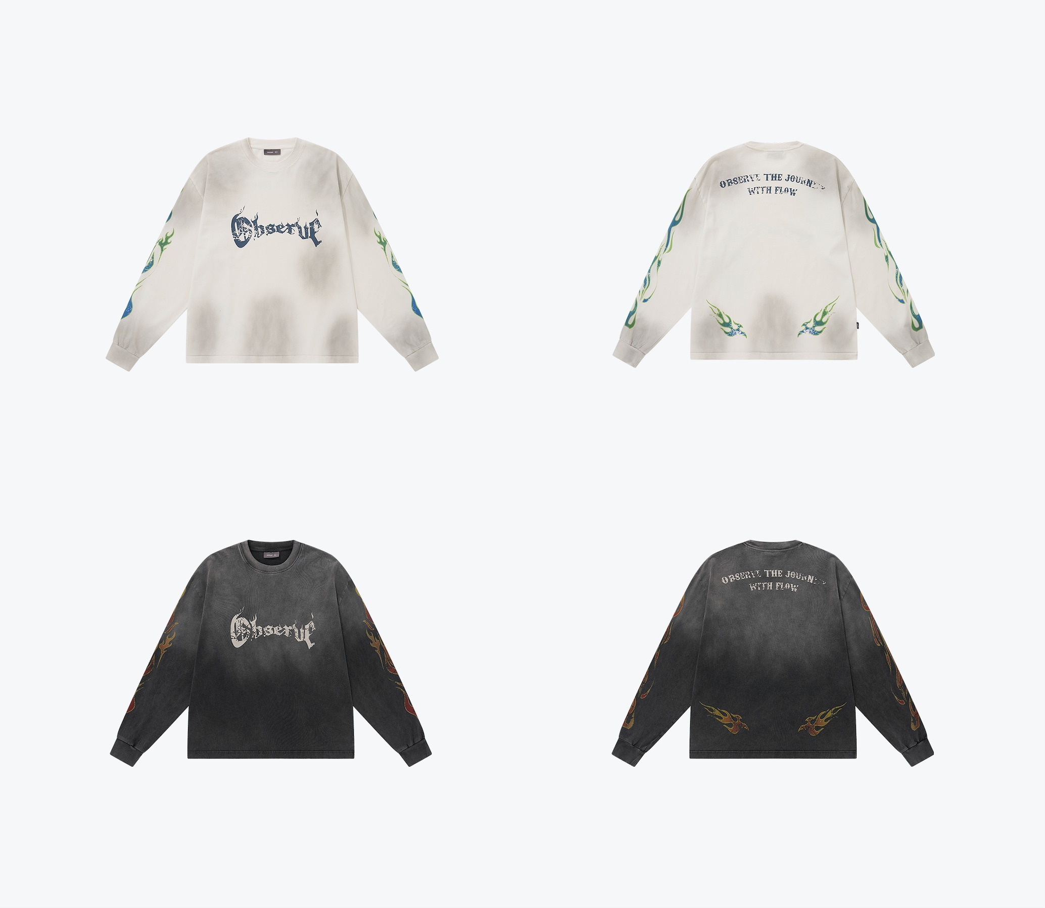 SENSE Faded Flame LS