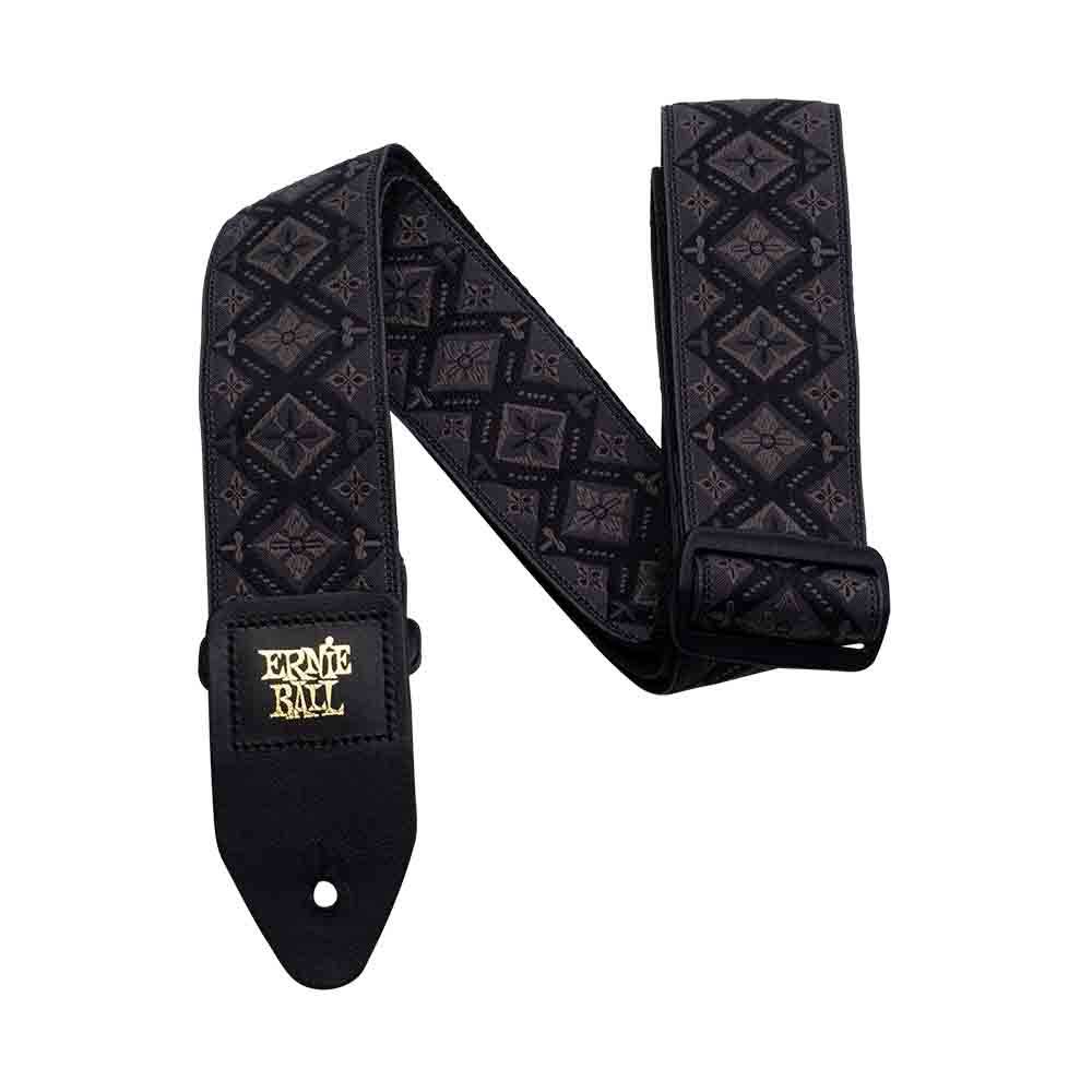 Ernie Ball Ernie Ball Classic Jacquard Strap - Regal Black 背帶 4093 — 三峽吉他 / Bass｜YA! 玩音樂