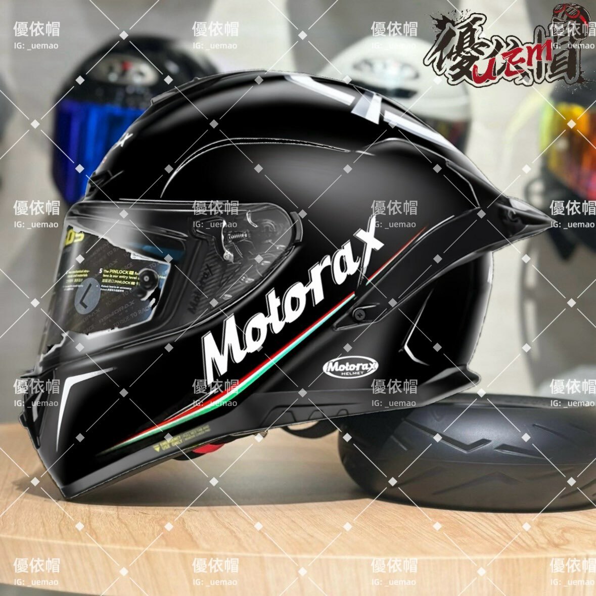 MOTORAX 摩雷士 R50S 榮耀銀-MC1