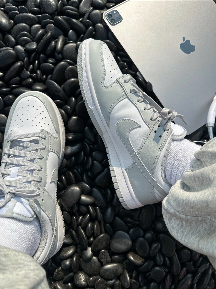 現貨 Nike Dunk Low “Light Smoke Grey” 新款 灰白 新灰白 大象灰 灰色 休閒鞋 HF5441105