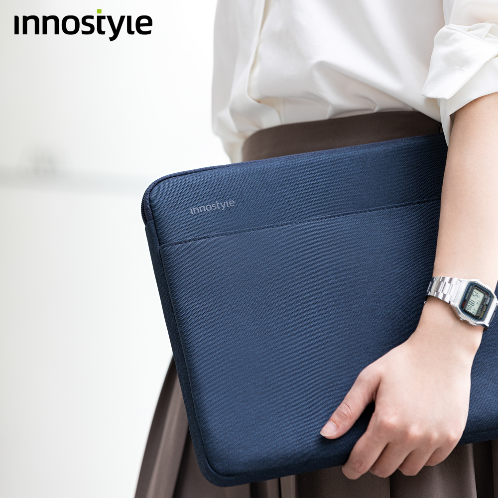 innostyle OmniProtect系列 16吋 專利緩衝 筆電/平板/電腦收納包 午夜藍