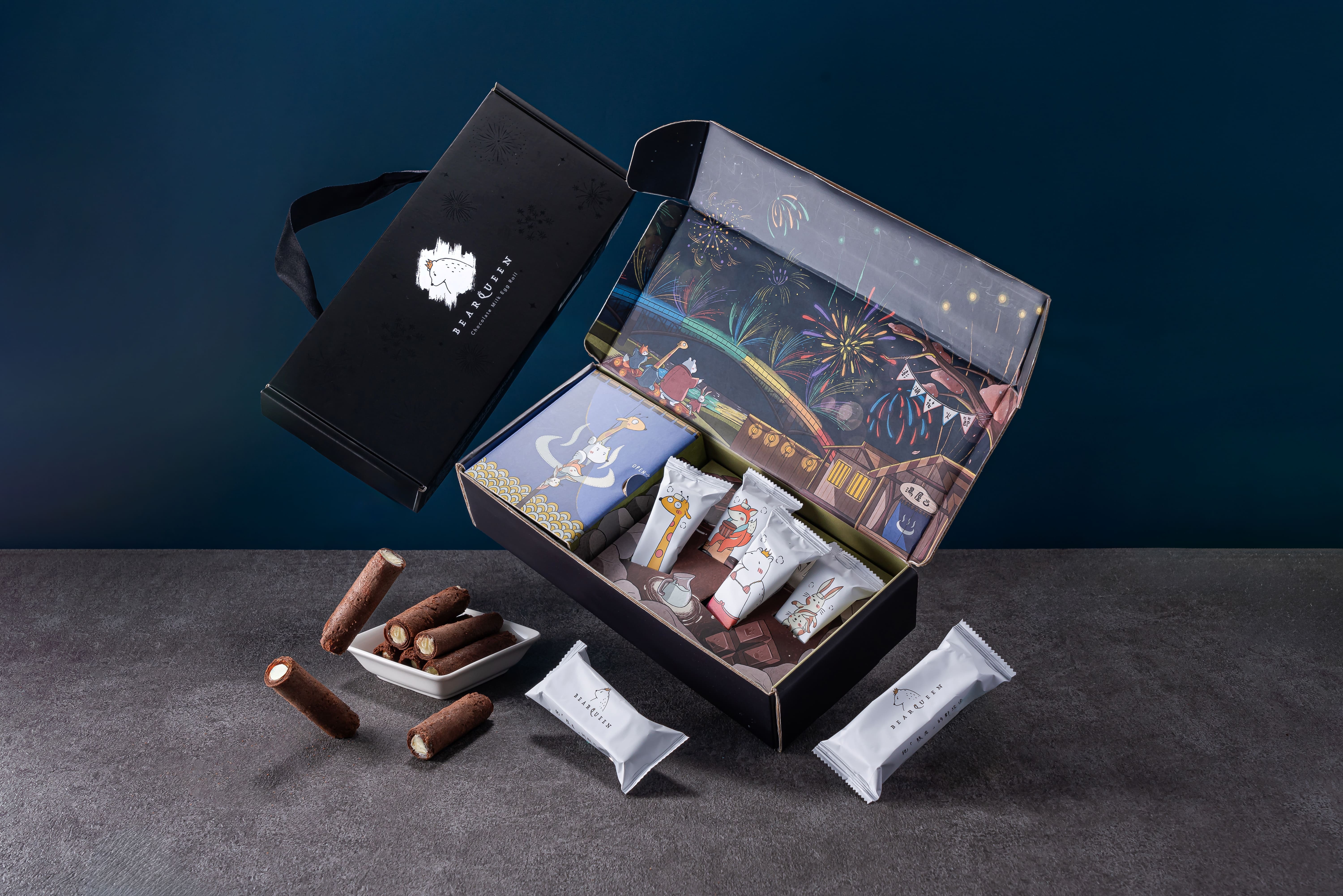 可可巧克力牛奶蛋捲 | 10pcs