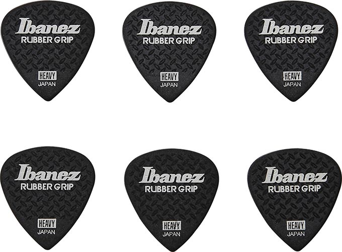 Ibanez Ibanez PPA16HRG-BK GRIP WIZARD Picks 1.0mm 吉他彈片 黑色 六片裝 第 4 張圖片｜三峽吉他 / Bass