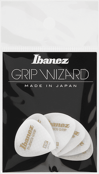 Ibanez Ibanez PPA16HRG-WH GRIP WIZARD Picks 1.0mm 吉他彈片 白色 六片裝 — 三峽吉他 / Bass｜YA! 玩音樂