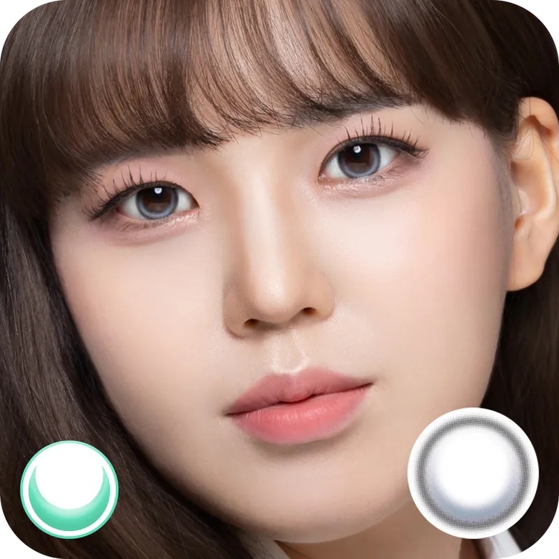 [散光] Lenbling Eye Only 1 Month Yuriel Shine Gray｜月拋散光彩妝隱形眼鏡｜每盒2片