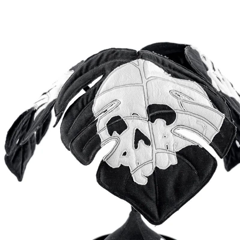 HAKKEI 骨白龜背芋炸彈包