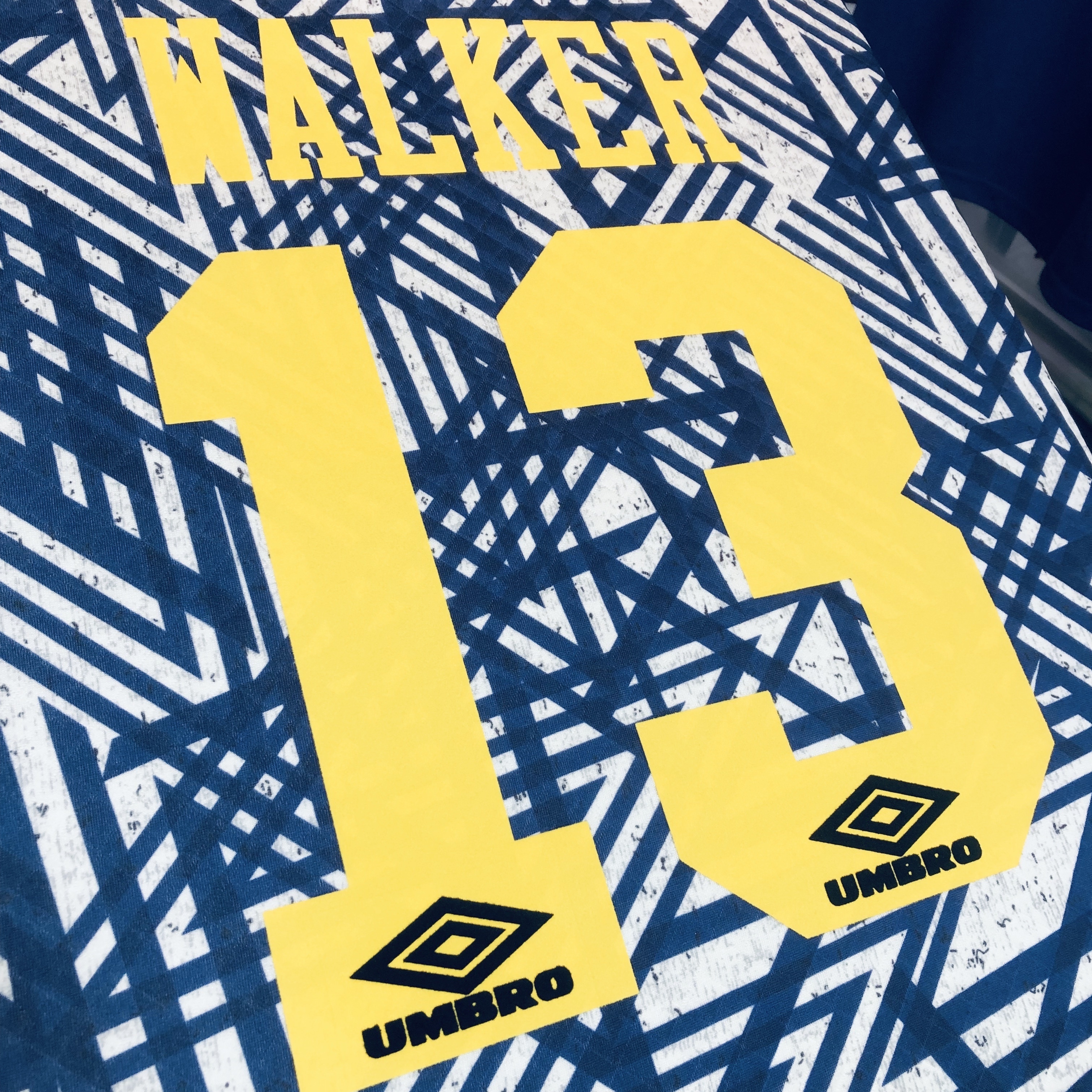 UMBRO 92/93印字