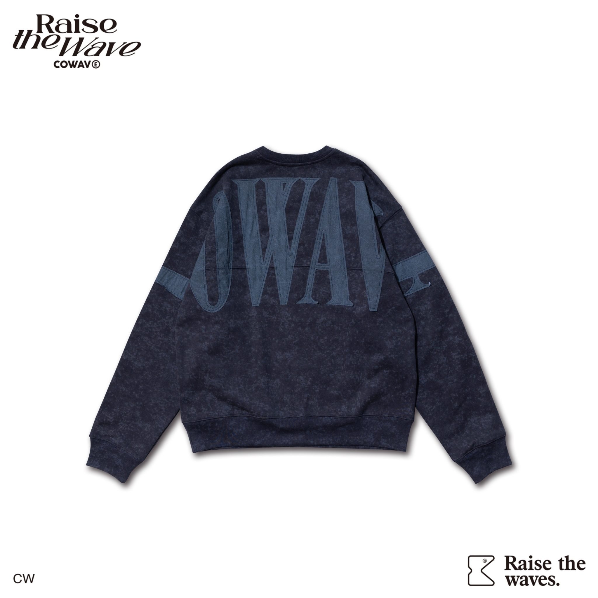 Cowave.tw 24FW Patchwork Fabric Sweatshirt