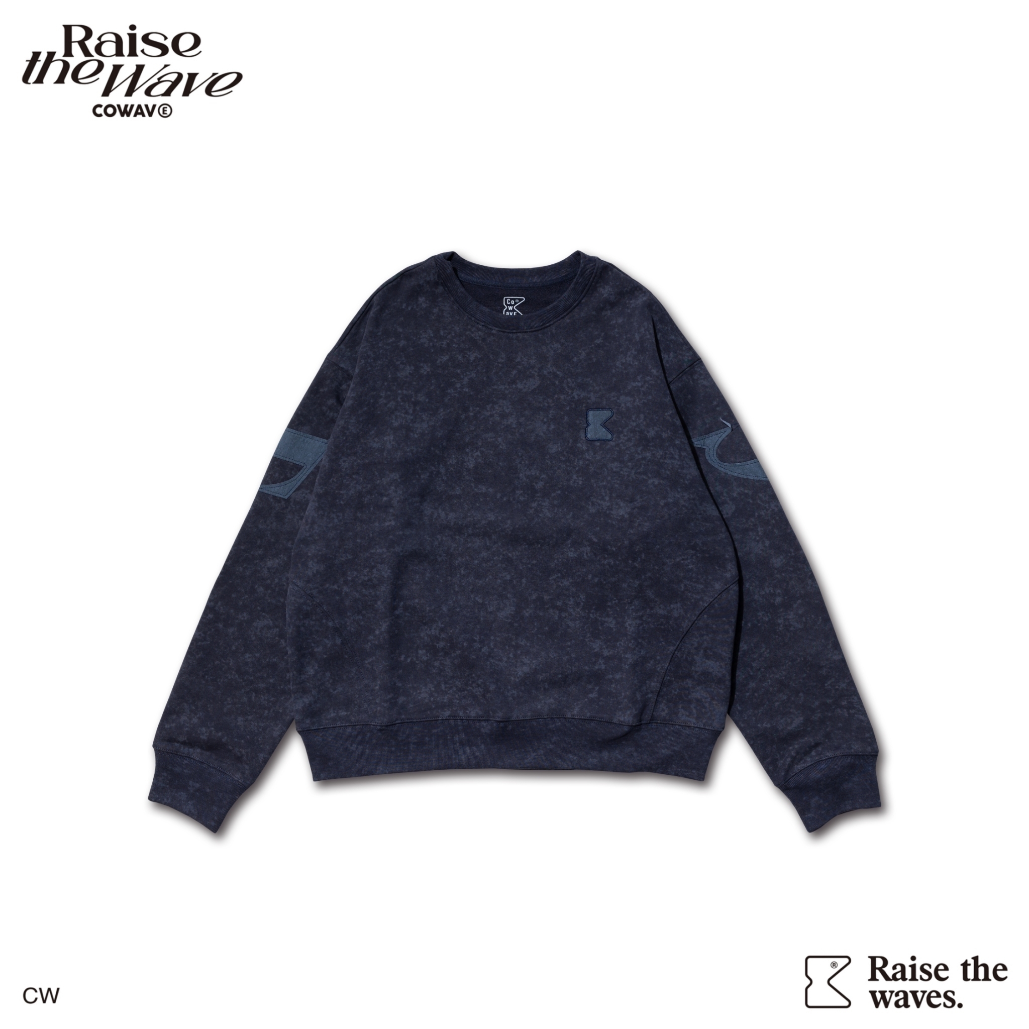 Cowave.tw 24FW Patchwork Fabric Sweatshirt
