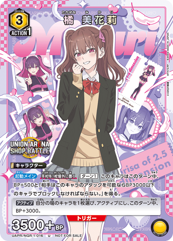 UAPR/NGR-1-016 橘 美花莉