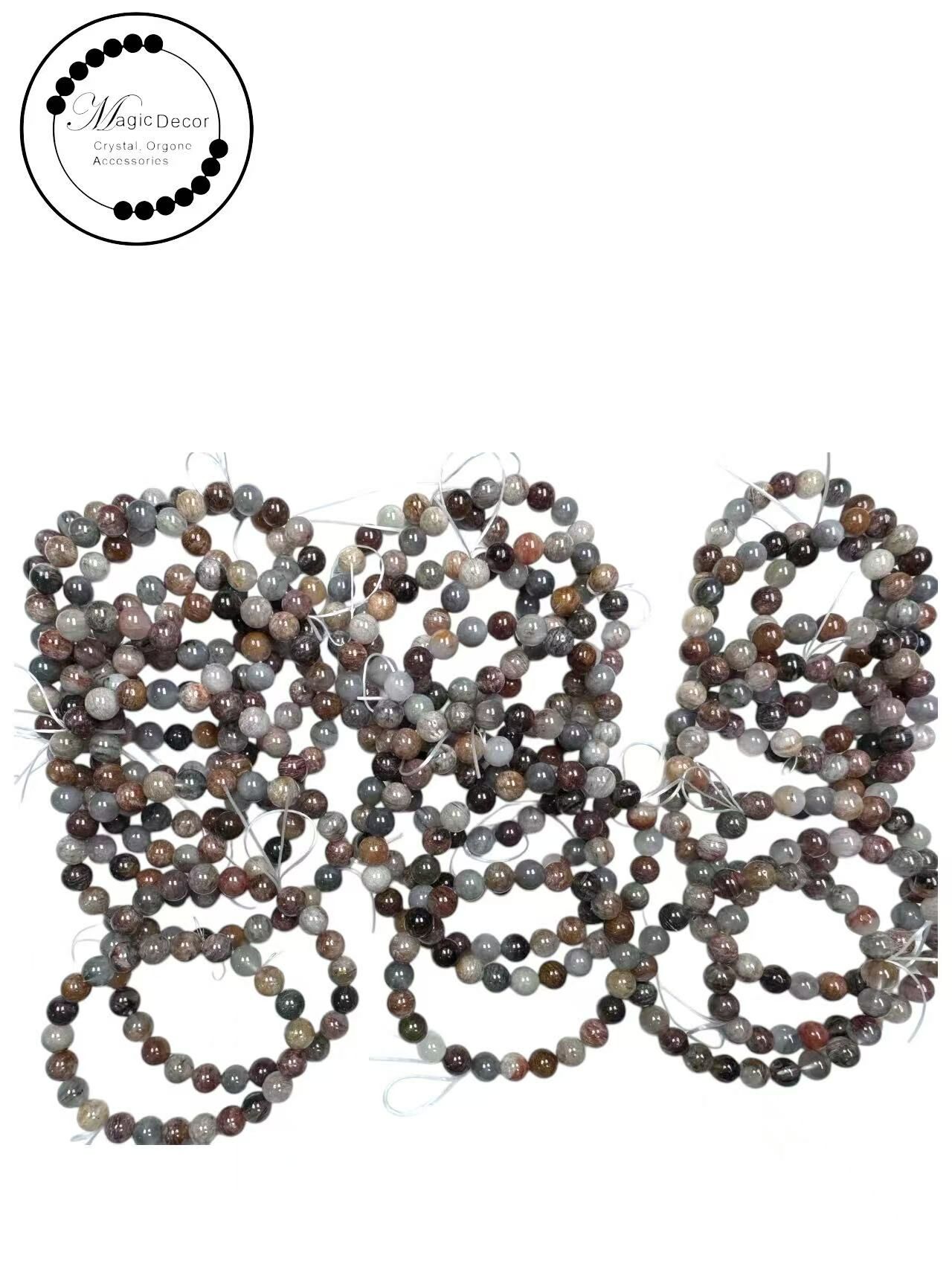 251013 - D27 8mm+灰藍兔毛幽靈手串