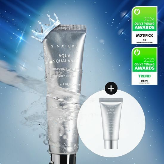 《現貨》S.NATURE Aqua Squalane Moisturizing Cream 60mL +30mL Set