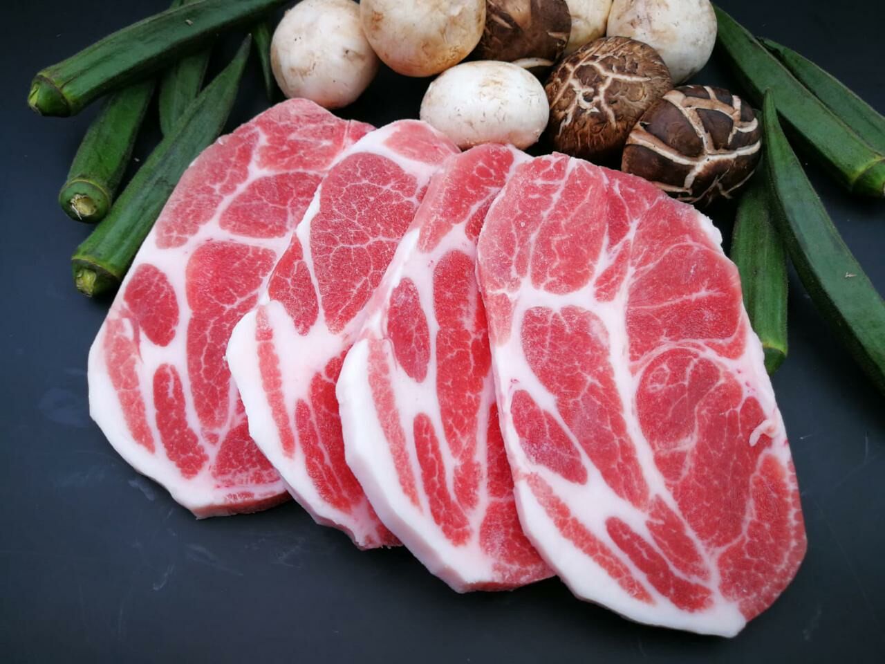 【現貨】澳洲空運無激素走地豬梅頭豬扒 400g