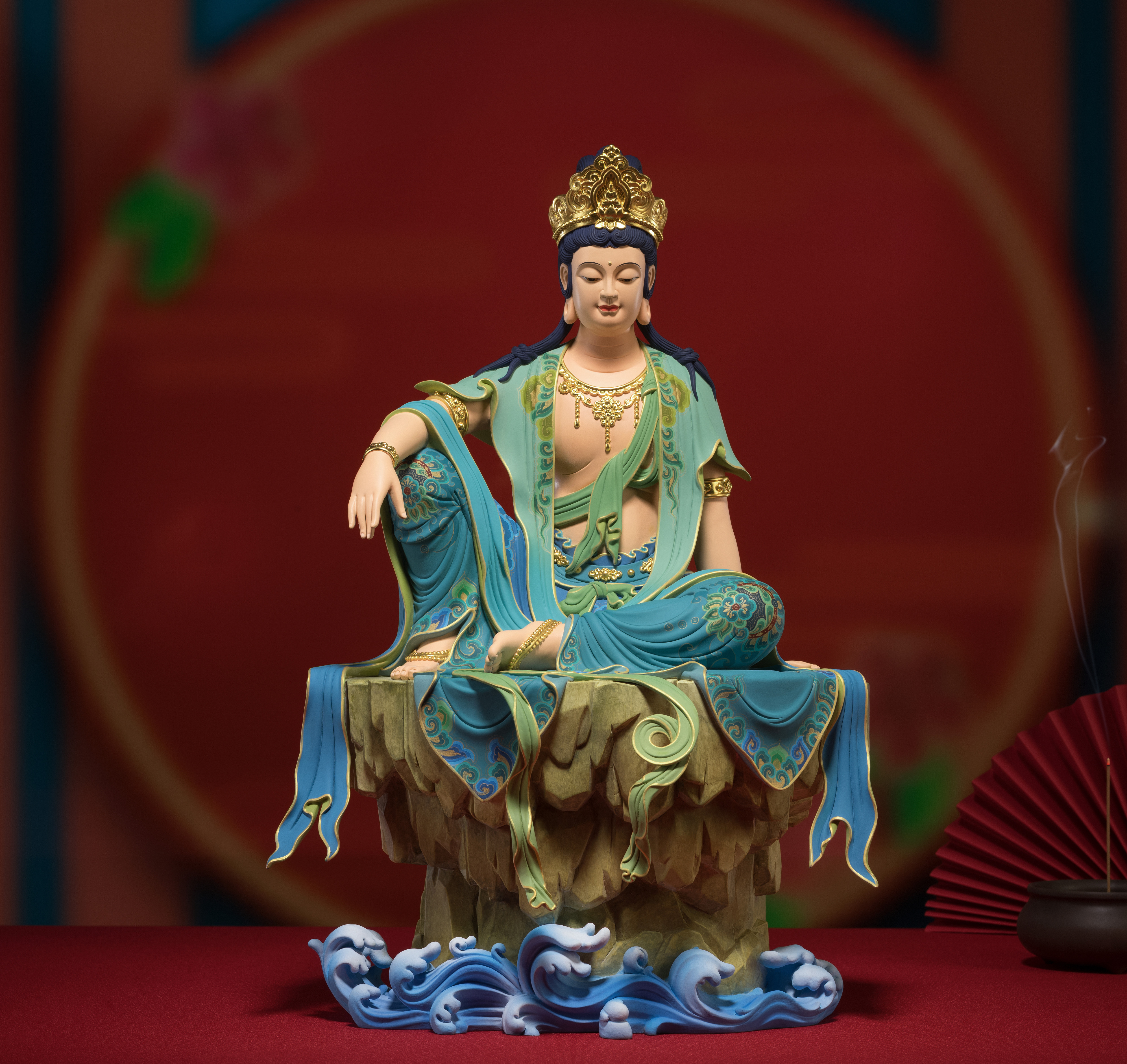 太銅．水月觀世音｜收藏級藝術品