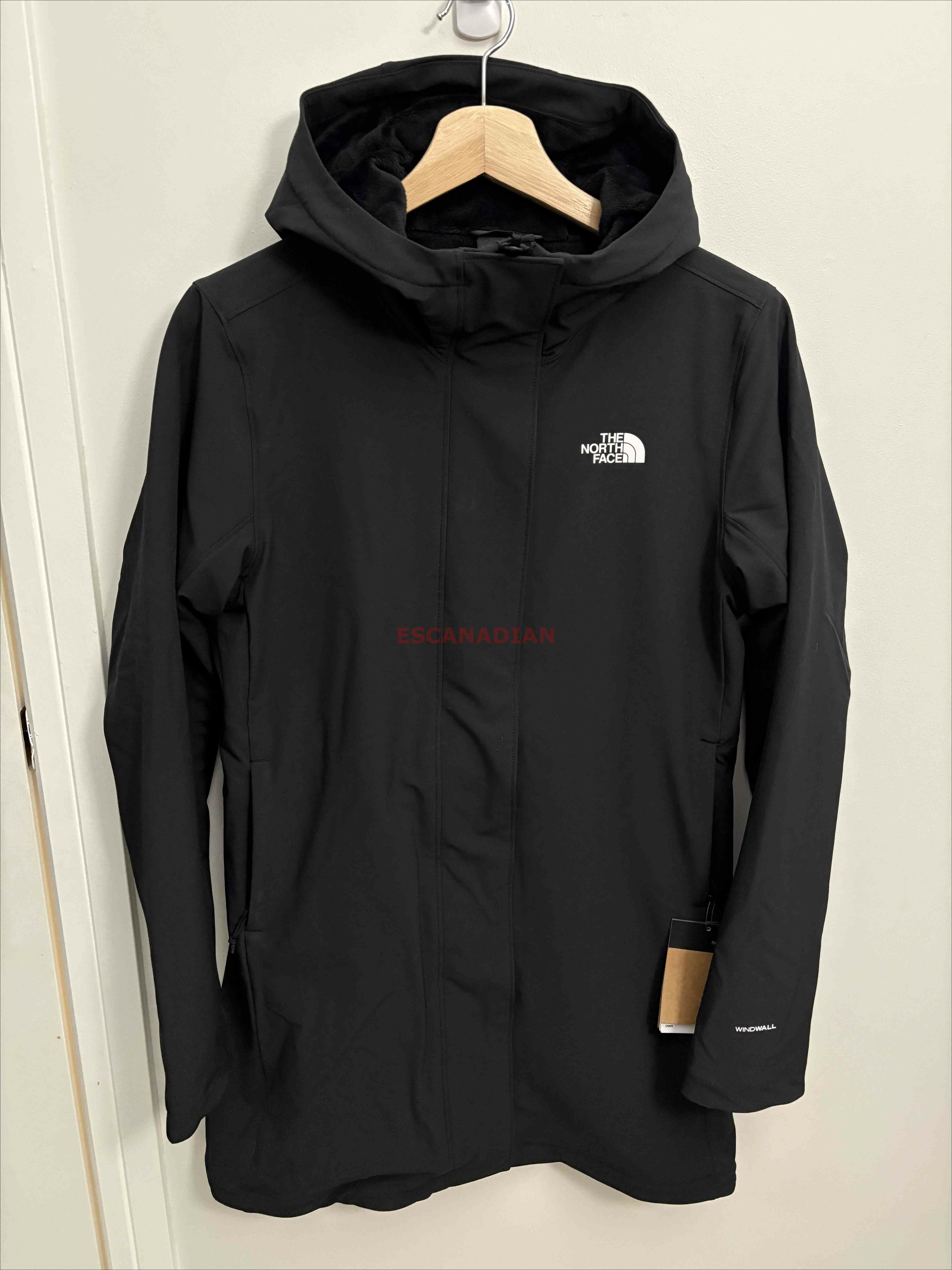 THE NORTH FACE 女大人 shelbe系列 內裡刷厚 細緻絨毛 防風 防潑水 長版 修身 軟殼外套
