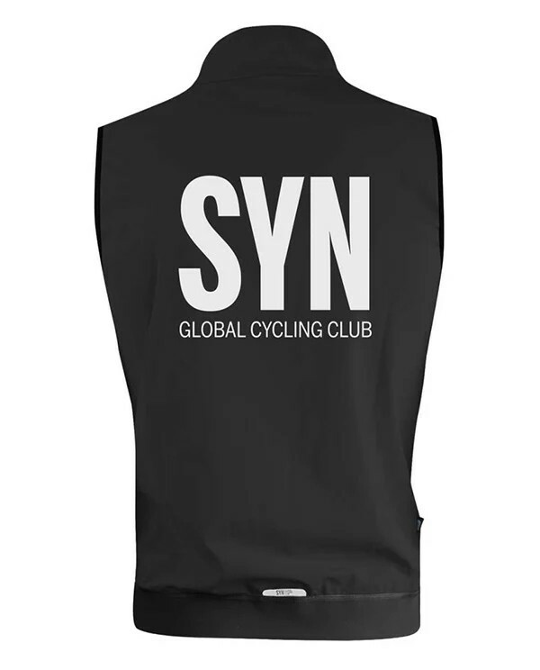 SYN Biehler 男款防潑水反光背心Syndicate Defender Club Gilet Black /黑