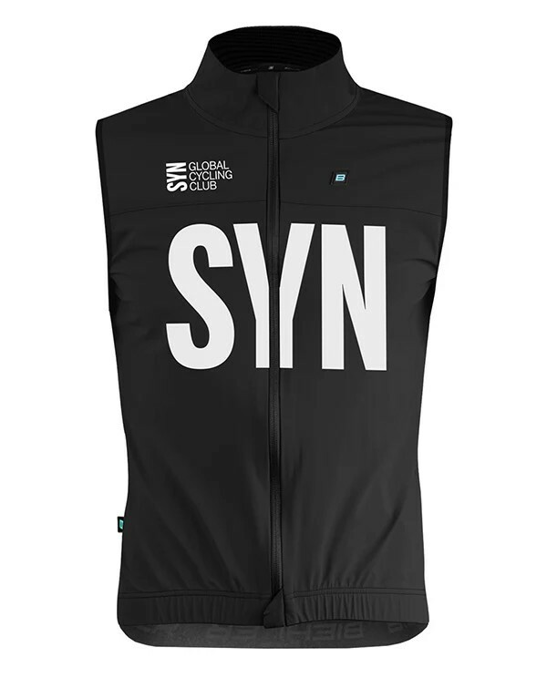 SYN Biehler 男款防潑水反光背心Syndicate Defender Club Gilet Black /黑