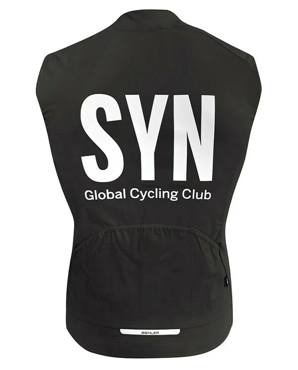 SYN Biehler 男款防風背心Syndicate Gilet Black/黑
