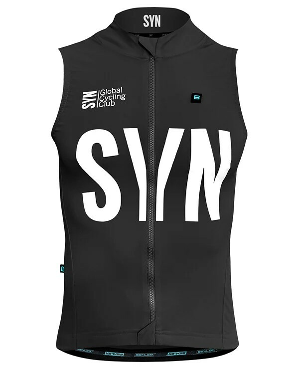 SYN Biehler 男款防風背心Syndicate Gilet Black/黑