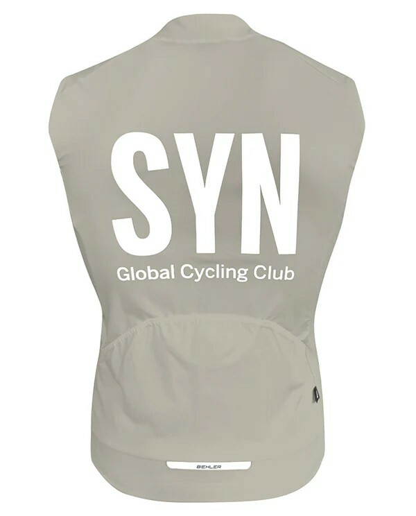 SYN Biehler 男款防風背心Syndicate Gilet Pearl/珍珠白