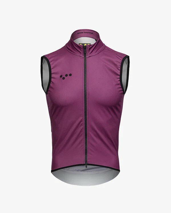 Pedla 男款防風背心 Essentials Classic Gilet Mulberry 莓紫