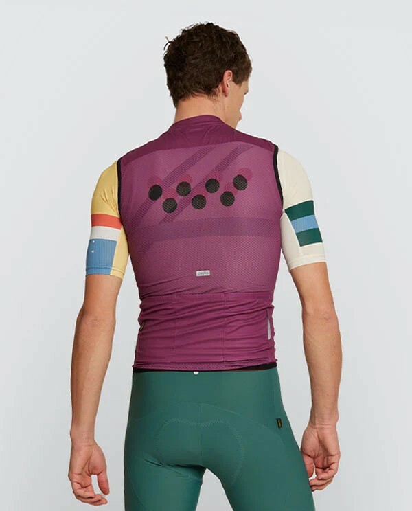 Pedla 男款防風背心 Essentials Classic Gilet Mulberry 莓紫