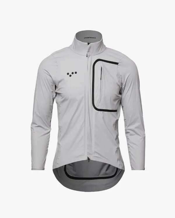 Pedla 男款風雨衣Pro Deflect Jacket Chalk/白