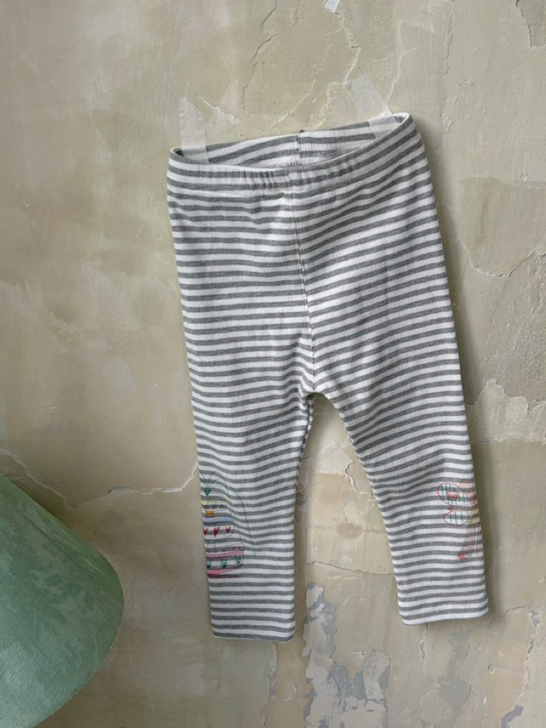 韓系條紋造型打底褲