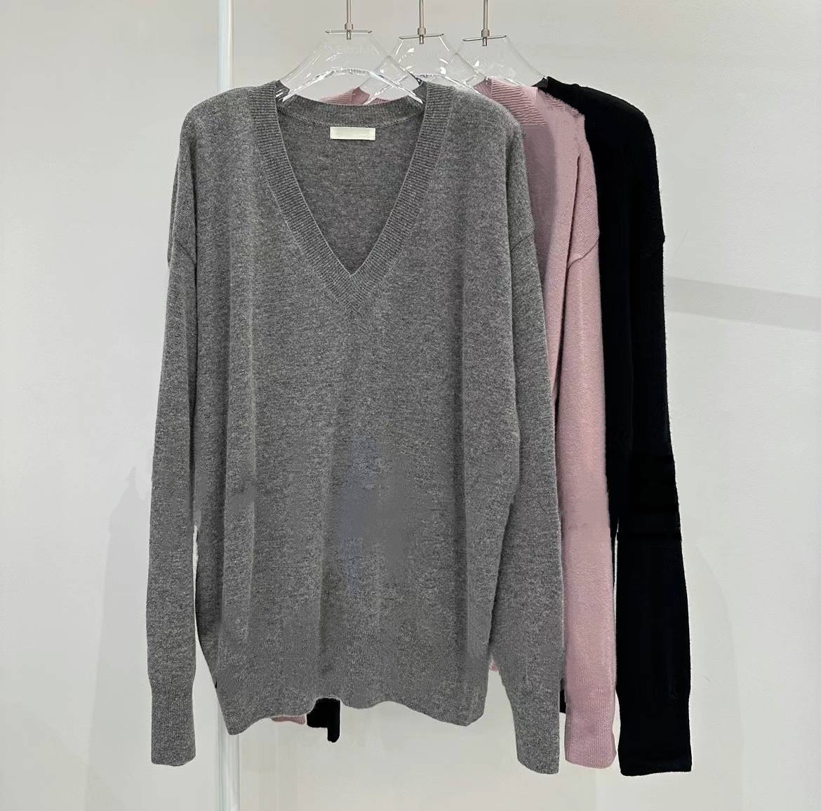 韓國NEROLI 36 新品 V領混羊毛針織衫