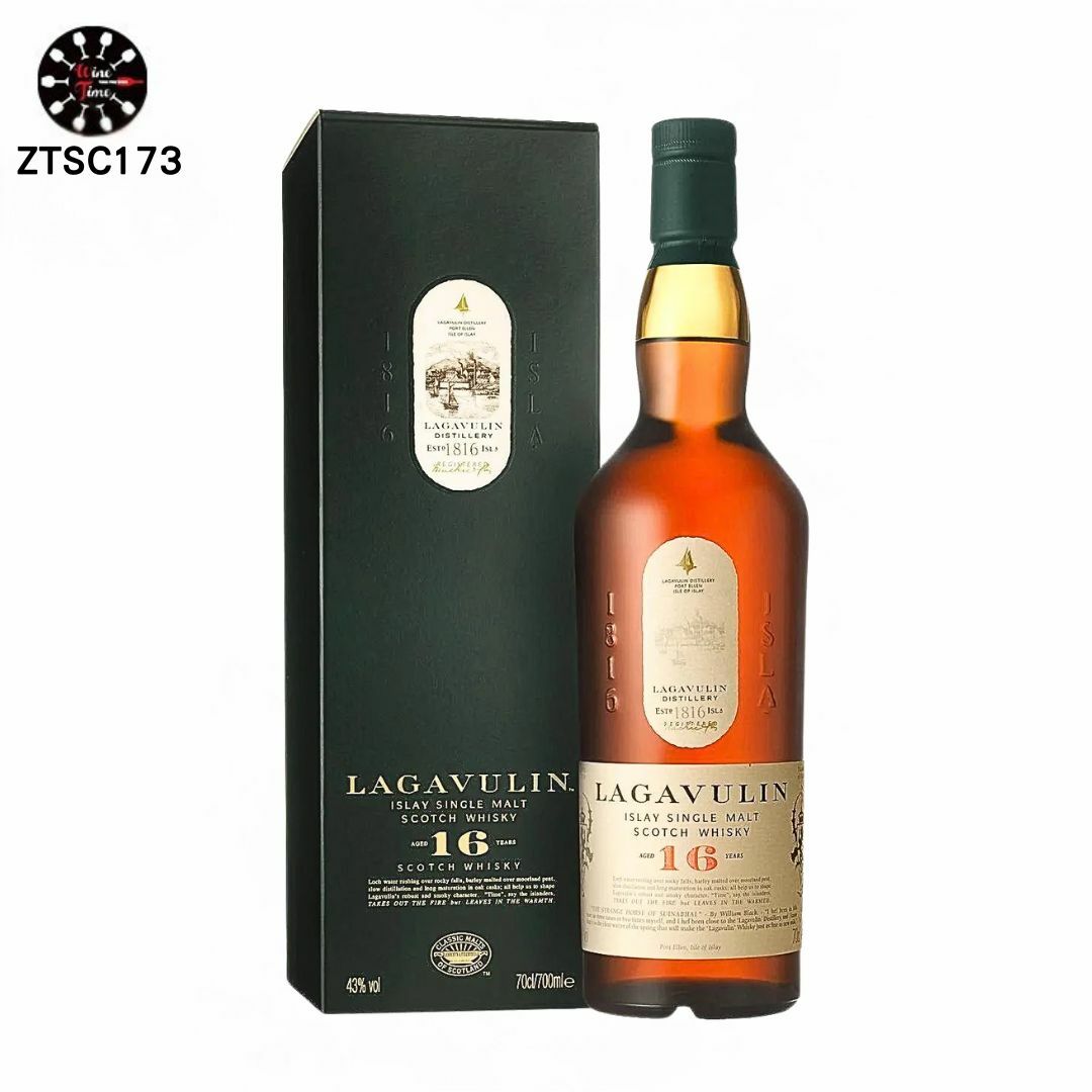 Lagavulin 16 Years Old Single Malt Scotch Whisky  (With Box)