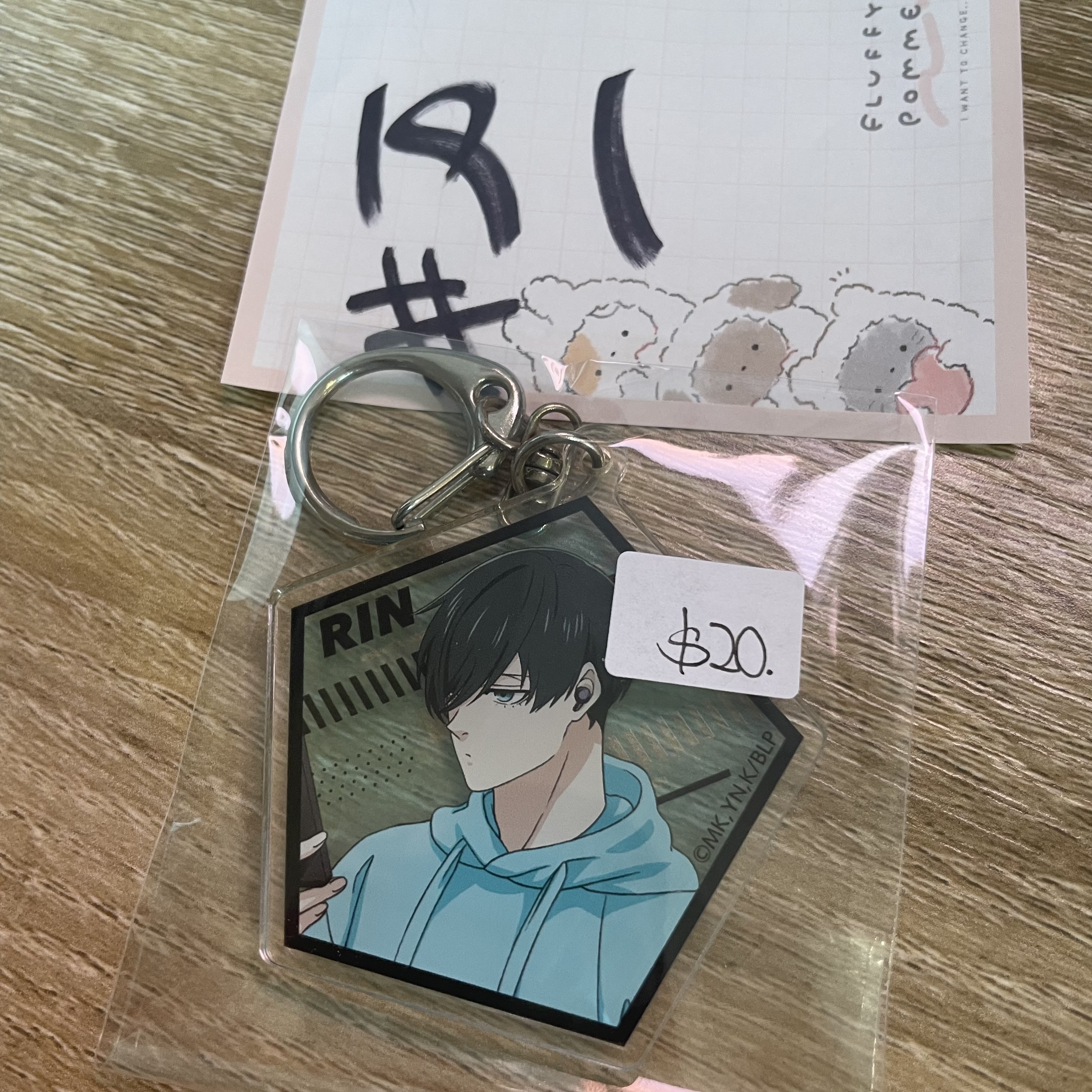 BlueLock 凜 掛件#191