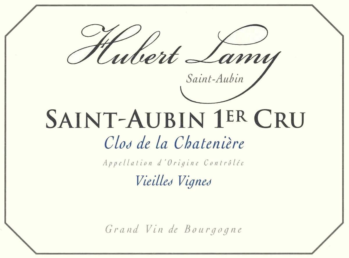 Hubert Lamy Saint Aubin 1er Cru Clos de la Chateniere Blanc 2022