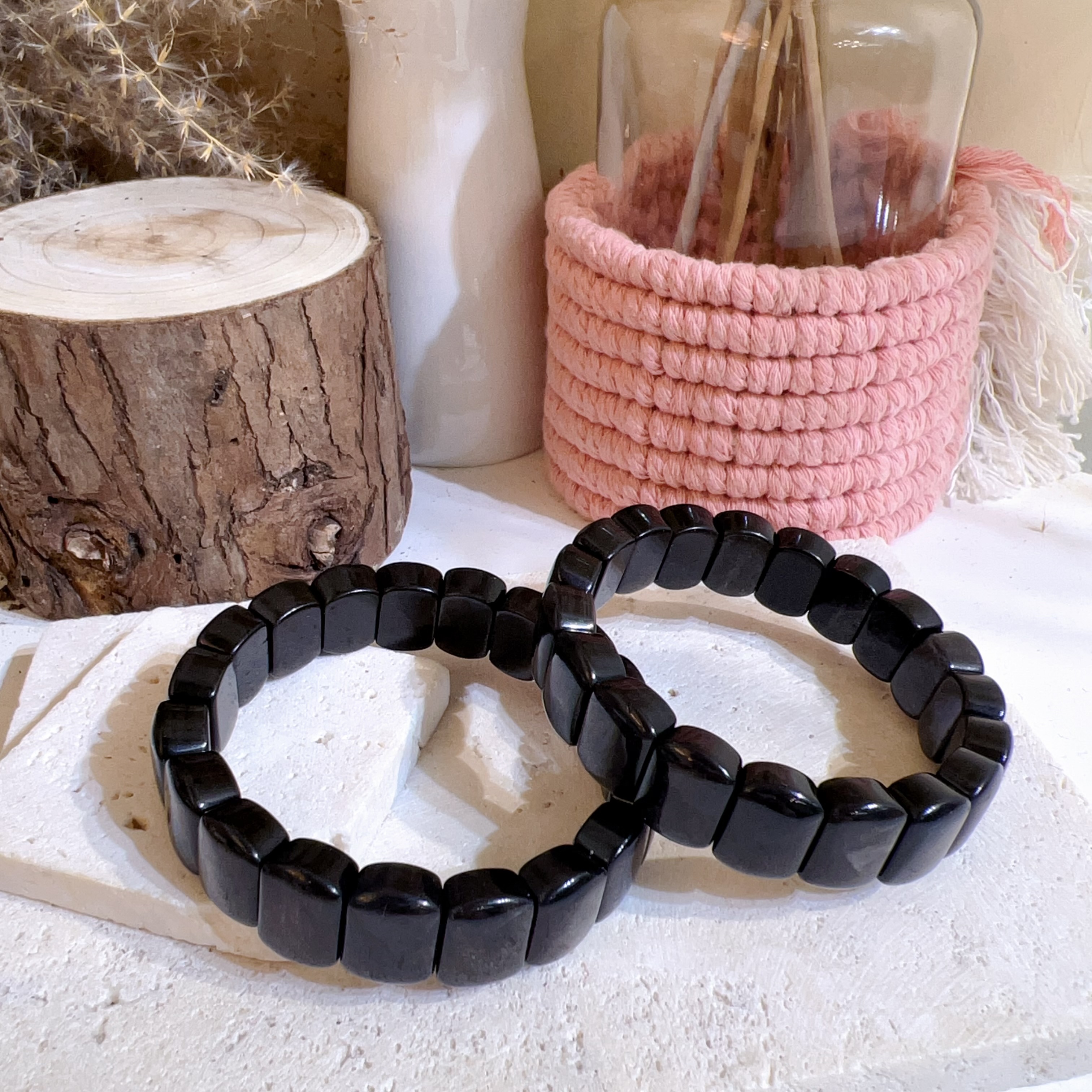 銀曜石手排 13+mm