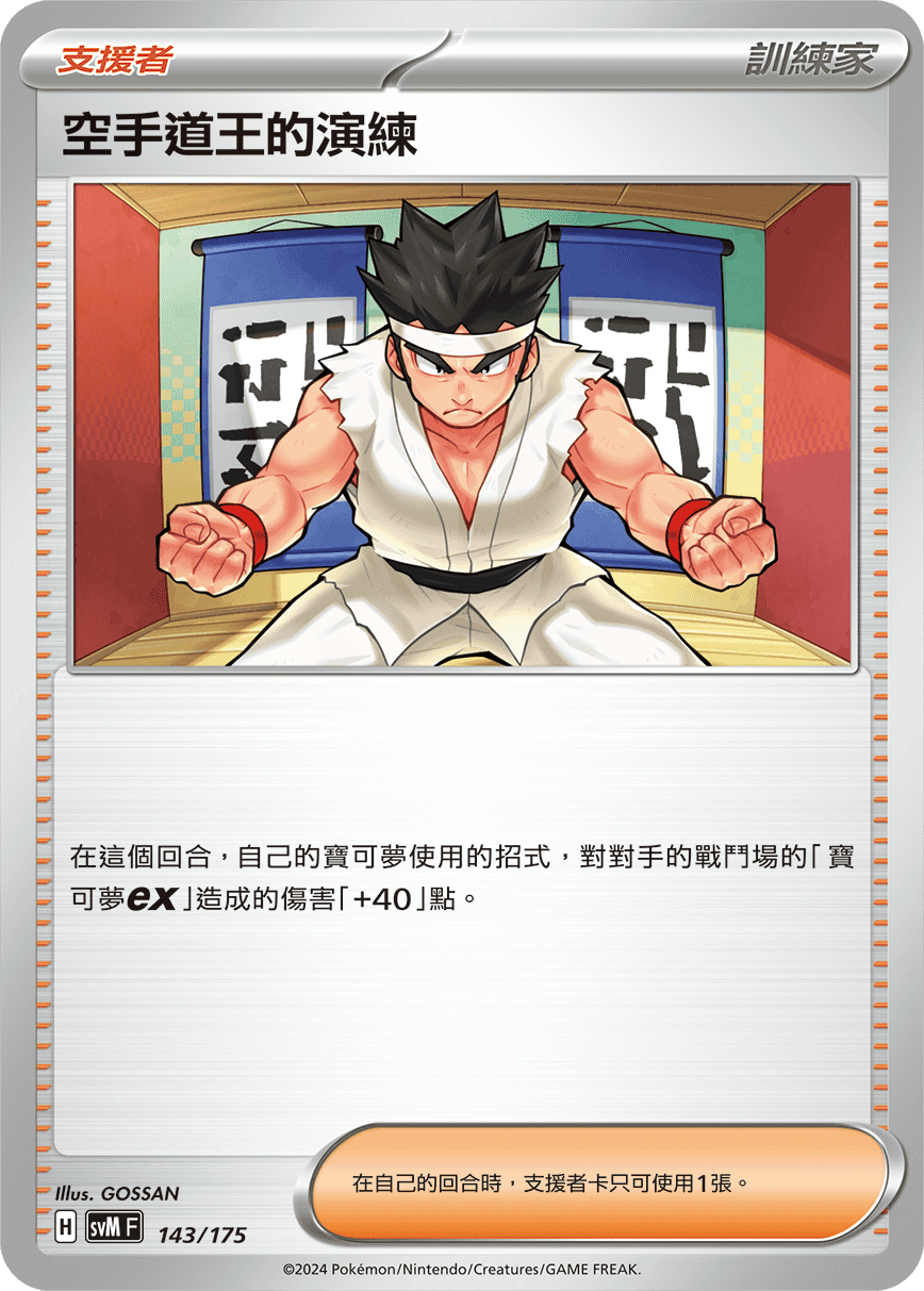 SVMF 143/175 空手道王的演練