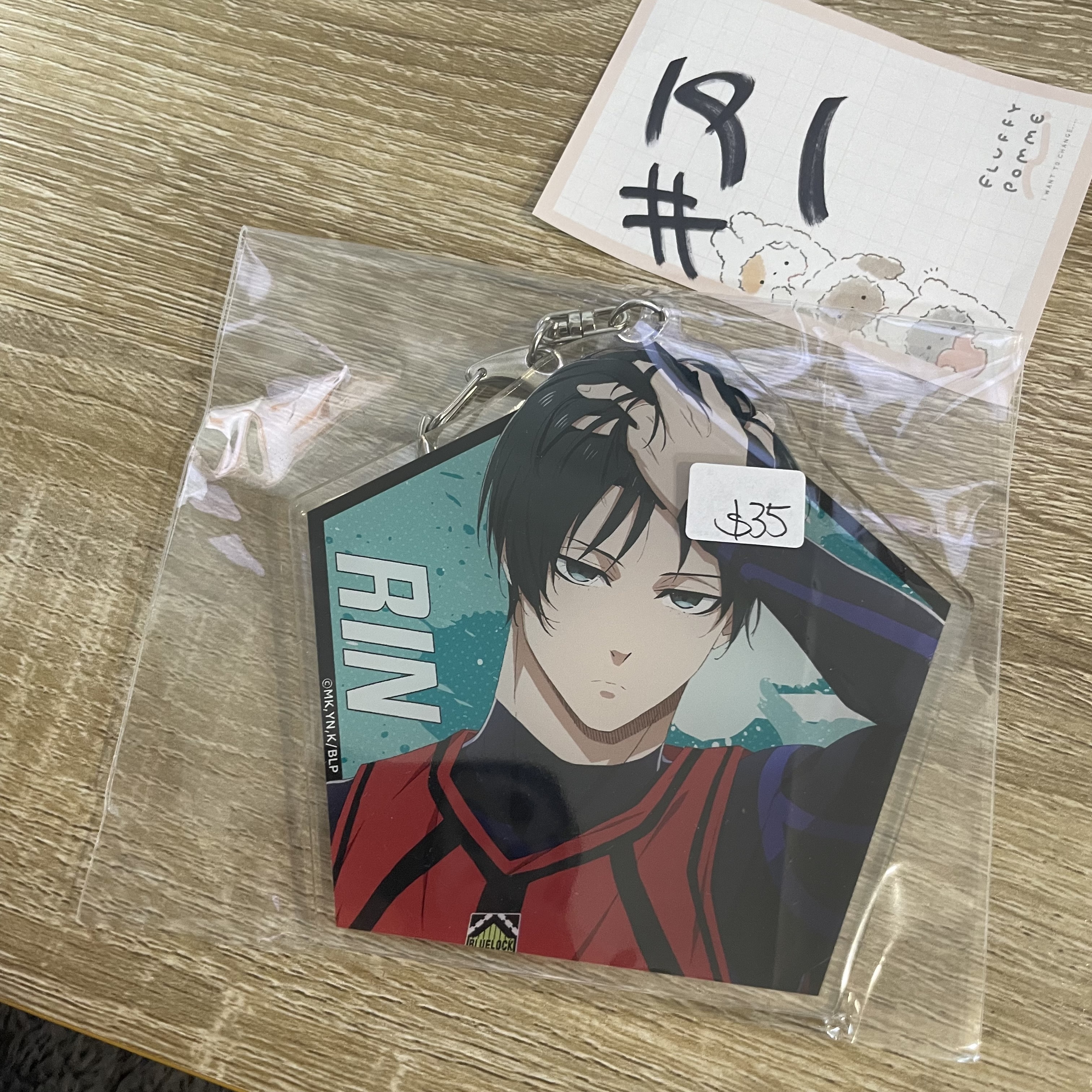 BlueLock 凜 掛件#191