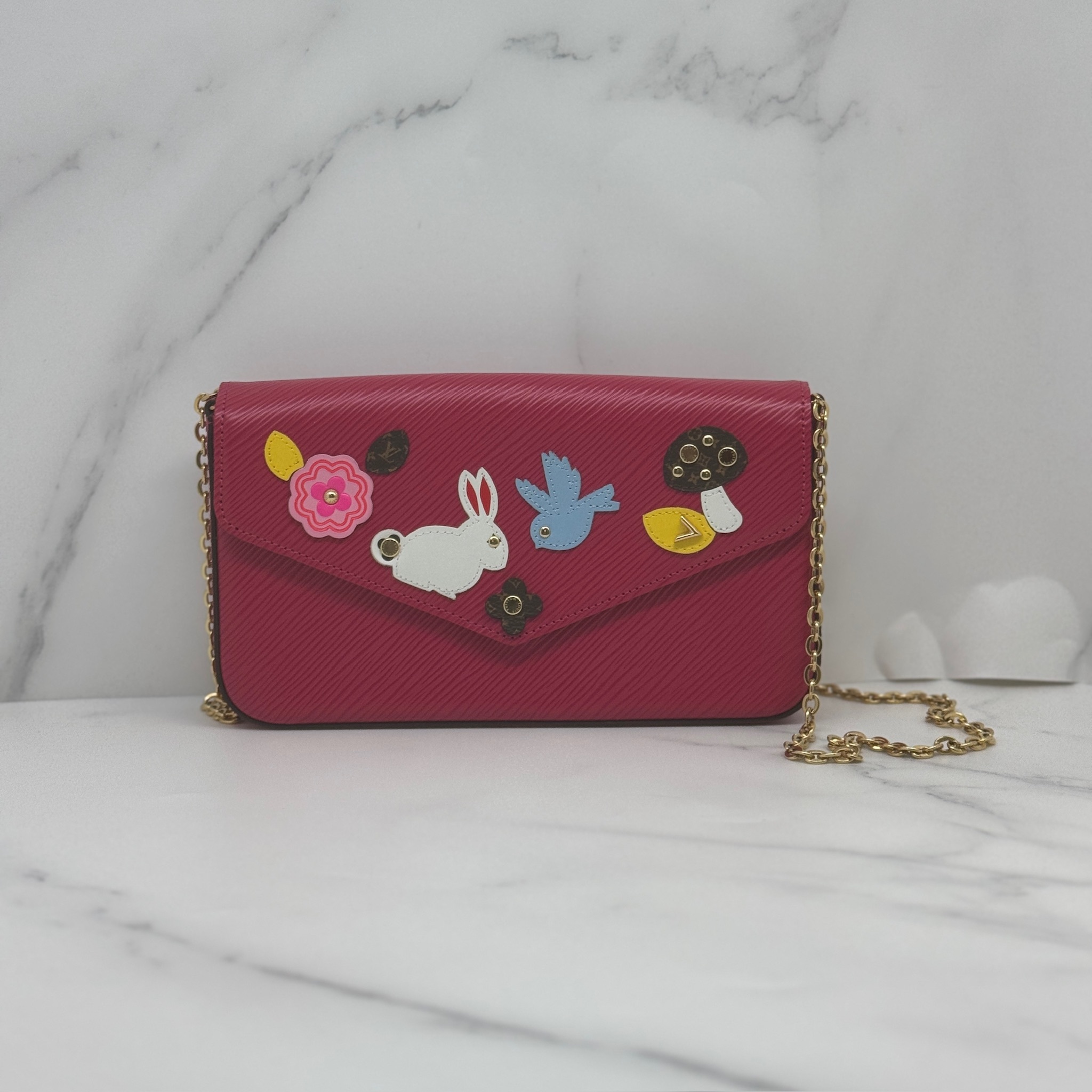 LV Epi Pochette Felicie (special version )