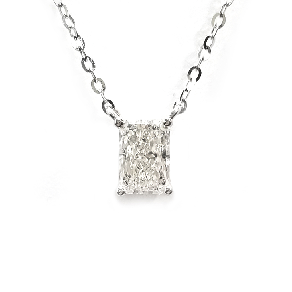 18K白金 實驗室培育鑽石雷迪恩頸鏈