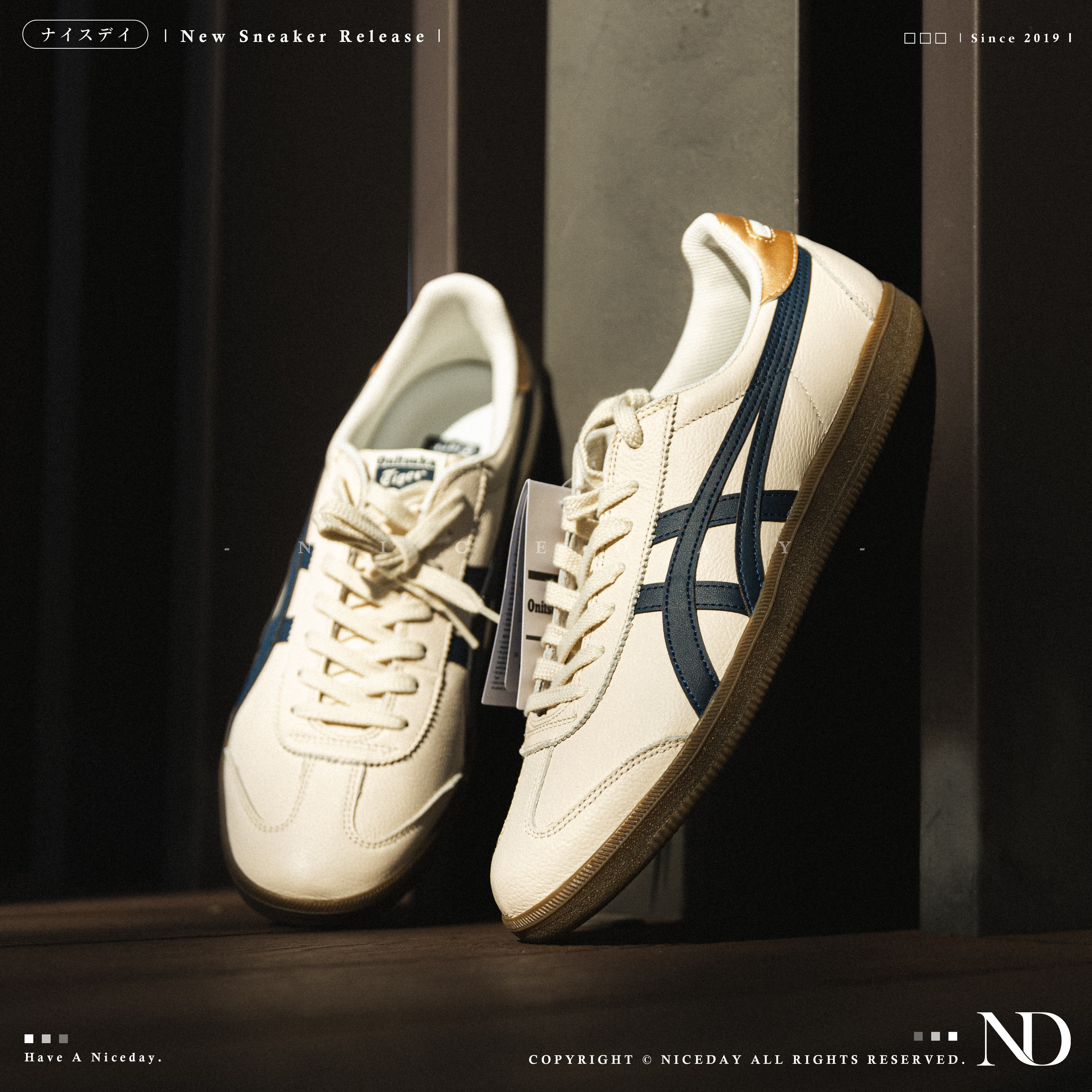 NICEDAY 代購Onitsuka Tiger 鬼塚虎琥珀奶茶奶茶色海軍藍焦糖底 NICEDAY 代購Onitsuka Tiger 鬼塚虎琥珀奶茶奶茶色海軍藍焦糖底
