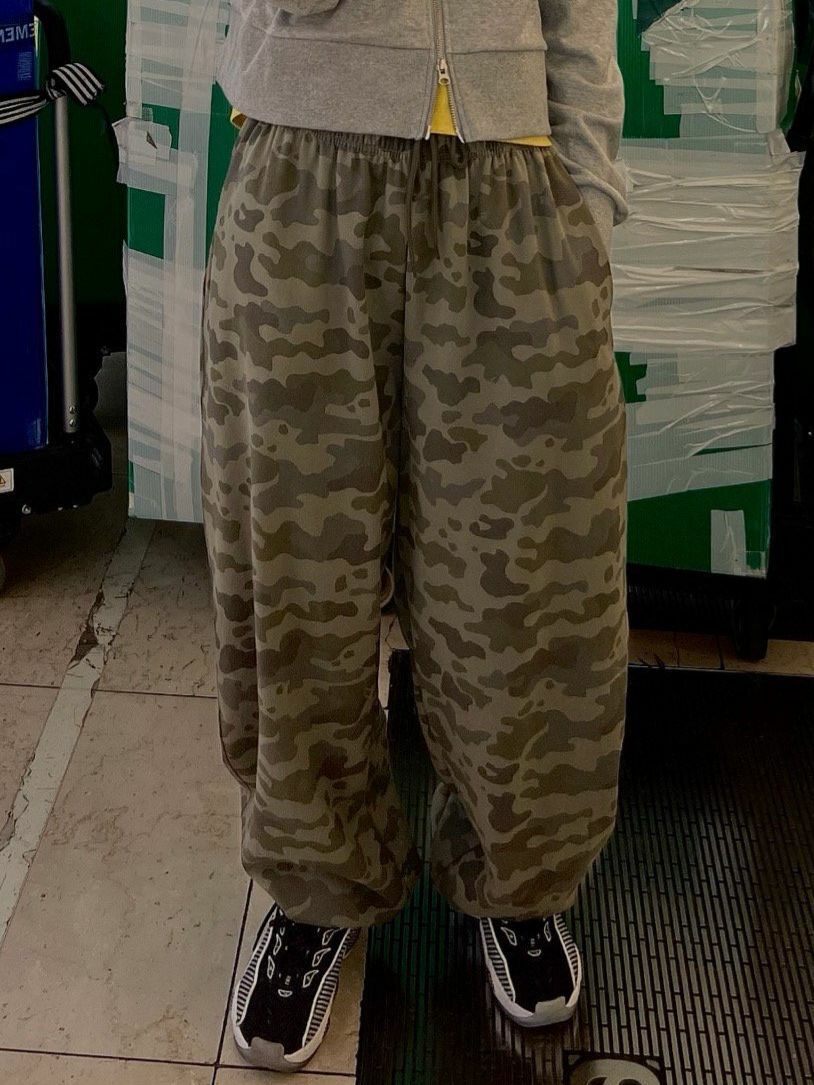 迷彩束腳鬆身褲 manhattans-022P