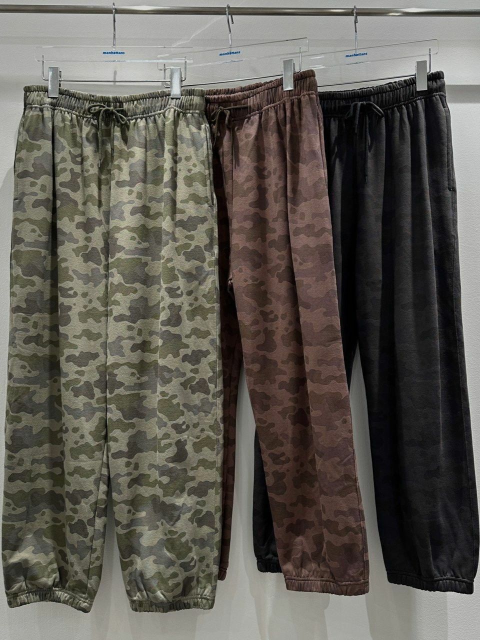 迷彩束腳鬆身褲 manhattans-022P