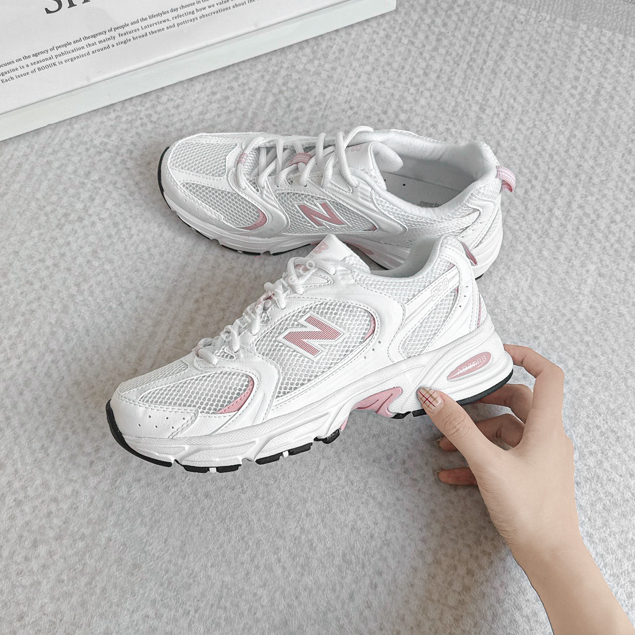 NEW BALANCE 530 NB NB530 暮光霧 草莓粉 白粉 淡粉 柔粉 銀色 男女鞋 U530CSA / 現貨+調貨