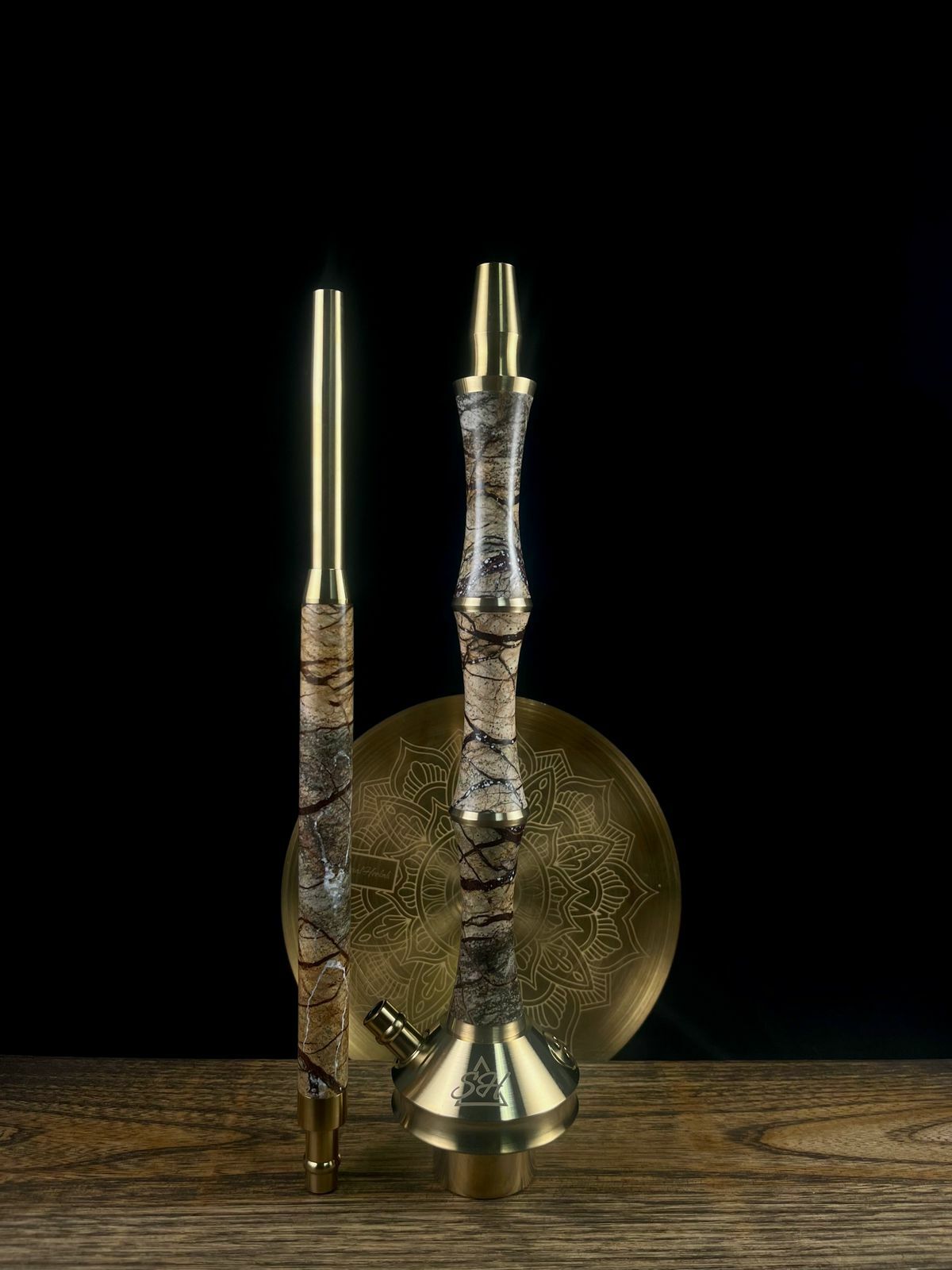 Special Hookah Triple - Sahara - Gold