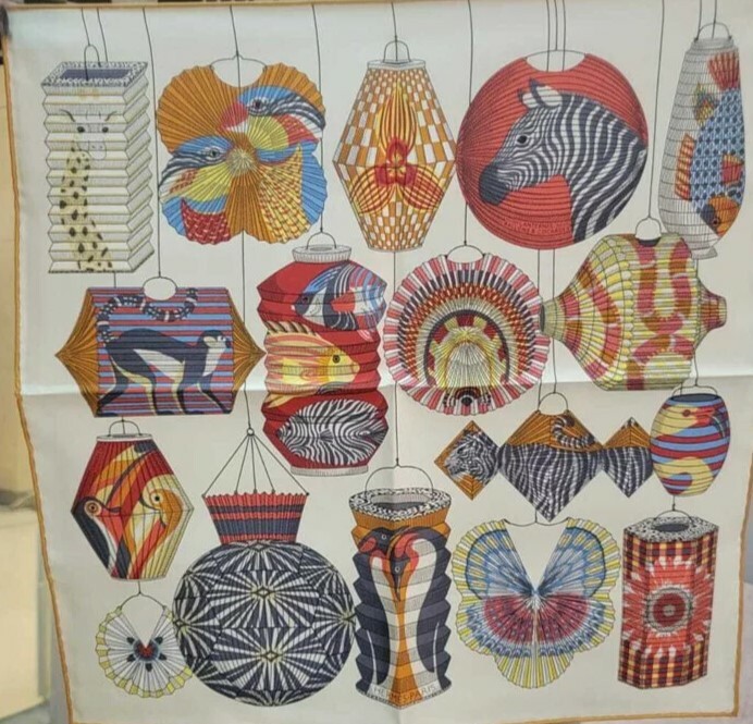 Lanternes, Ballons et Cocardes scarf 45