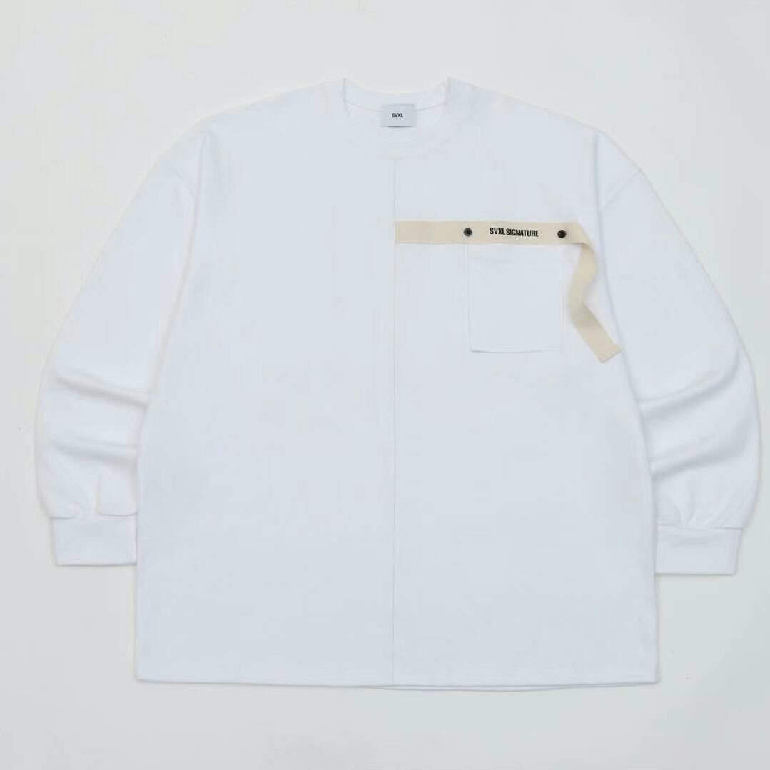 OverSize英文字長袖衫 SVXL-048T