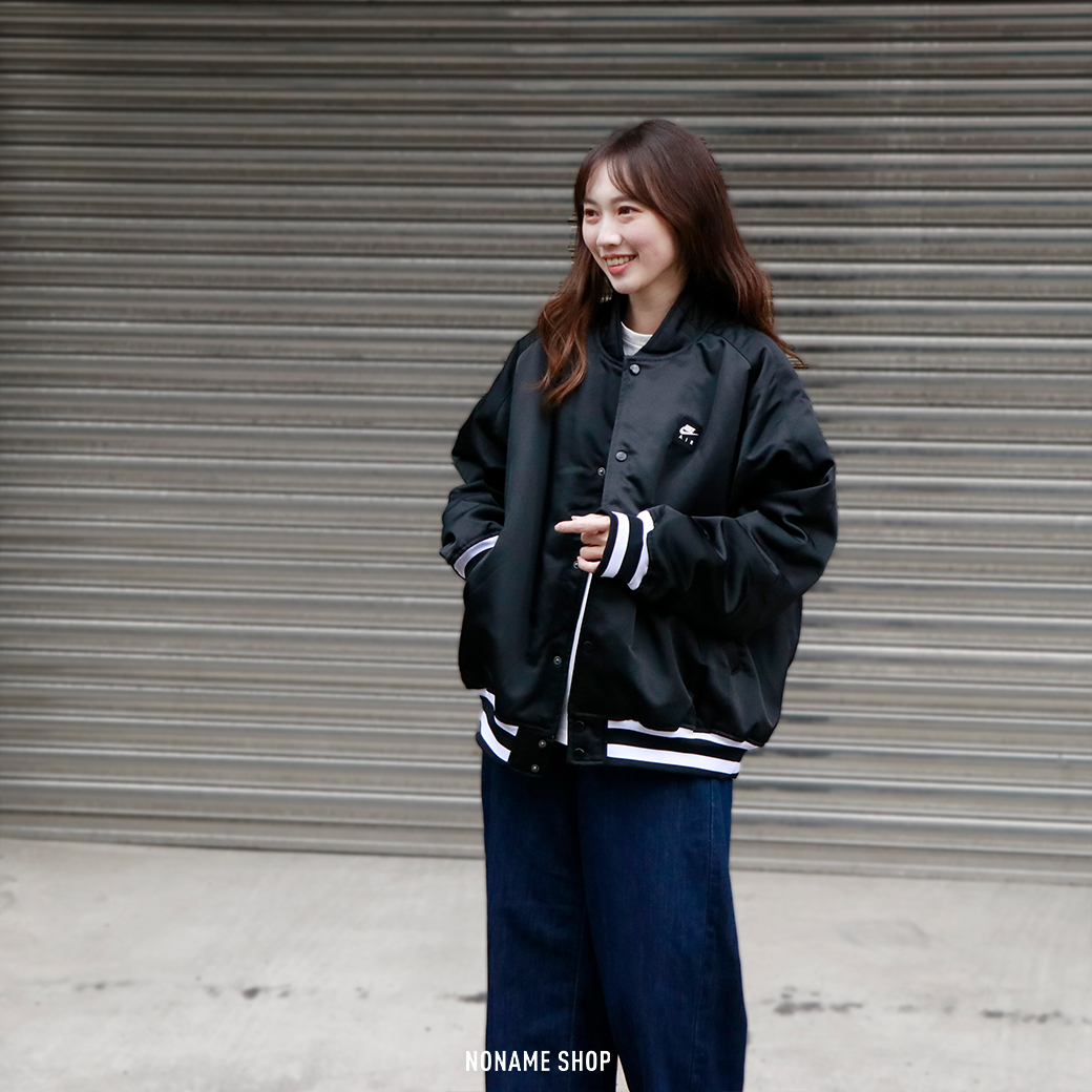 NIKE AIR 防潑水 LOGO 排扣 棒球 外套 (男款)