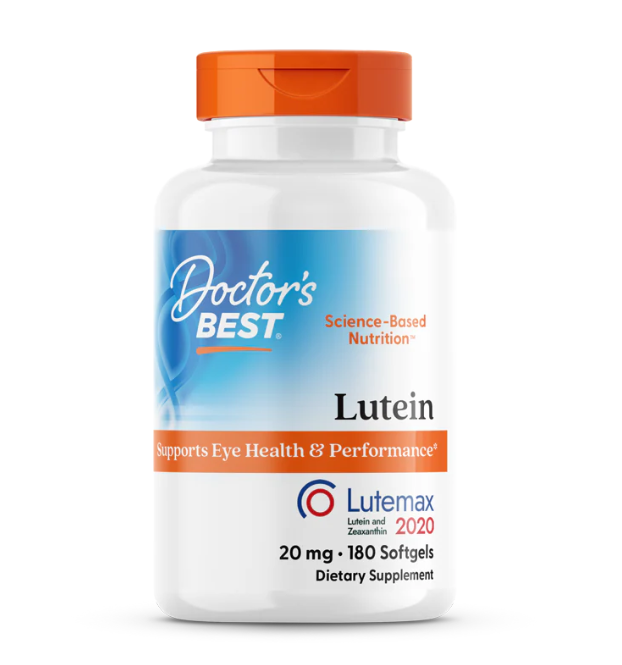 [預購] 專利葉黃素 20毫克 180粒 Doctor's Best Lutein with Lutemax