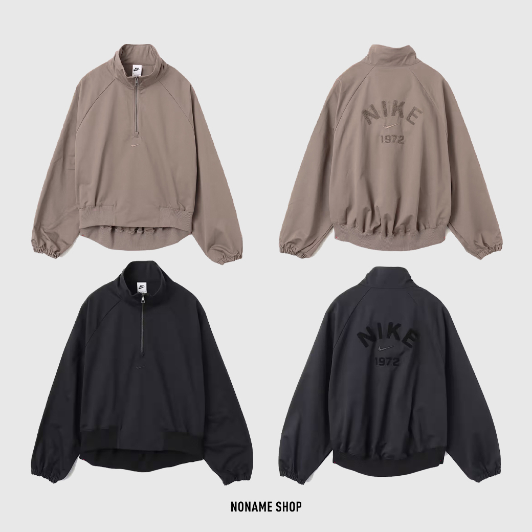🔥限時特價🔥 NIKE NSW 字母 LOGO 1972 半開襟 長袖 兩色 (女款)