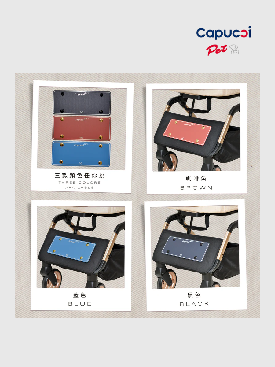 【Capucci Pet 卡普奇】客製磁吸名牌｜旅行者P3/XL Primo適用