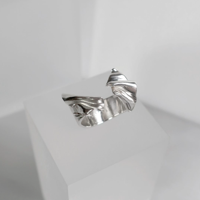 livvvvil 純銀絲緞戒指