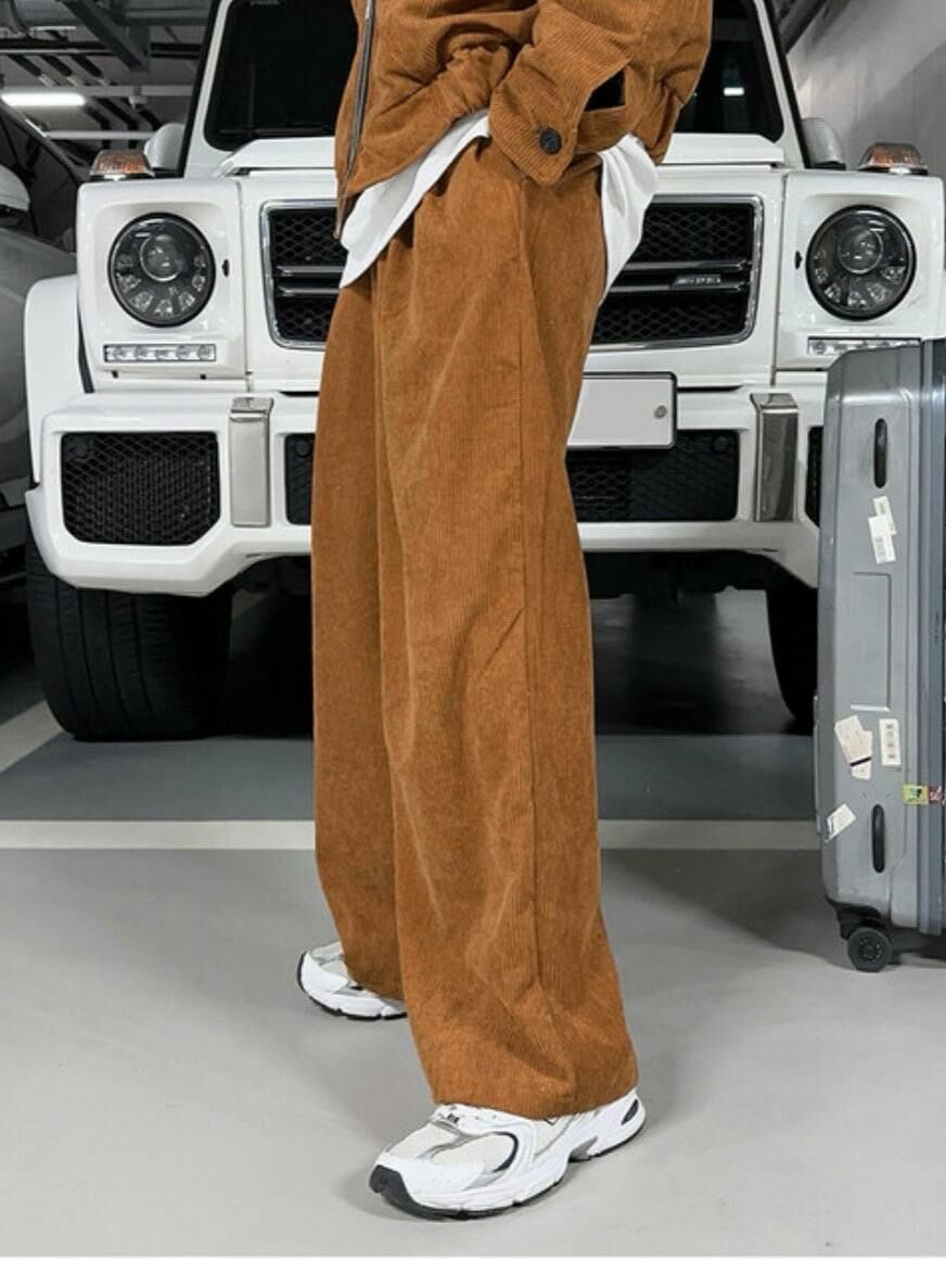 燈心絨鬆身褲 Veil-008P